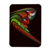Magnet Premium d'art Abstrait de Chameleon (Vertical)