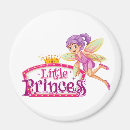 Magnet Princess Fairy Magneet (Voorkant)