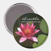 MAGNET PROMOTIONNEL NÉNUPHAR ROUND "BRISER" (Recto/Verso)