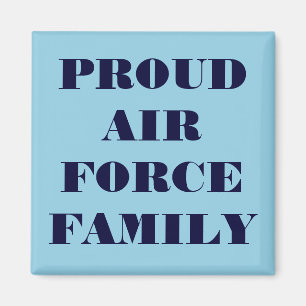 Magnet Proud Air Force Familie Magneet