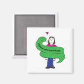 Magnet Python Hugs (Recto/Verso)