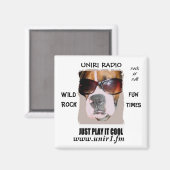 MAGNET RADIO UNIR1 AVEC TÊTE DE BOÎTE (Recto/Verso)
