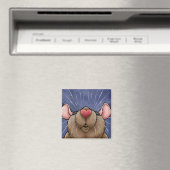 Magnet Rat Mignon avec Cœur (In Situ (Lave-vaisselle))
