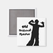 Magnet Raver Old School (Recto/Verso)