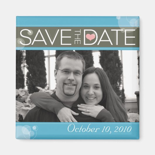 Magnet Réservez la date (Devant)