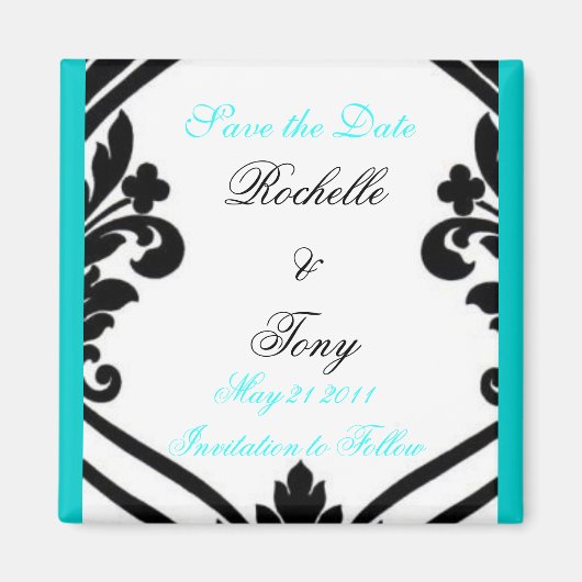 Magnet Réservez la date (Devant)