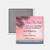 Magnet Réservez la date (Recto/Verso)