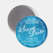 Magnet Réservez la date (Recto/Verso)