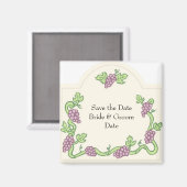 Magnet Réservez la date À thème (Recto/Verso)