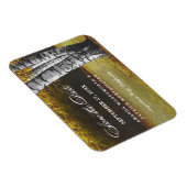 Magnet Réservez la date automne de l'arbre cardiaq (Côté Droit)