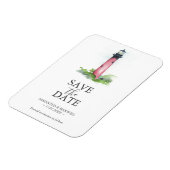 Magnet Réservez la date de mariage de destination (Côté Gauche)