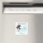 Magnet Réservez la date de mariage de destination (In Situ (Lave-vaisselle))