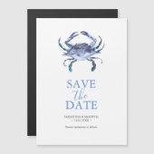 Magnet Réservez la date de mariage de destination (Devant / Derrière)