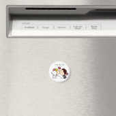 Magnet Réservez la date de mariée et de chambre (In Situ (Lave-vaisselle))