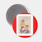 Magnet rétro des années 30 (Recto/Verso)