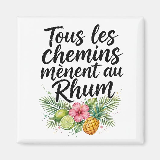 Magnet Rhum (Devant)