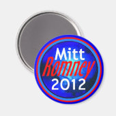Magnet ROMNEY 2012 (Recto/Verso)