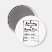 Magnet rond (Recto/Verso)