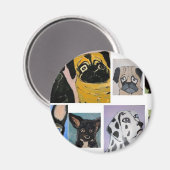 Magnet rond (Recto/Verso)