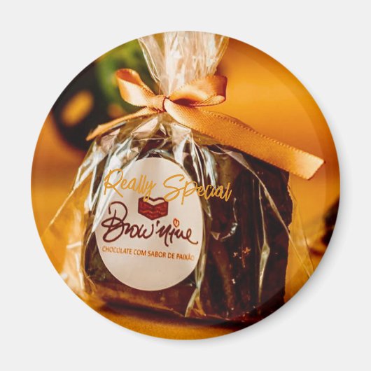 Magnet rond Brownie (Devant)