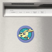 MAGNET ROND DE CHIEN FUNNÉ (In Situ (Lave-vaisselle))