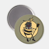MAGNET ROND DE LA REINE CUITE (Recto/Verso)