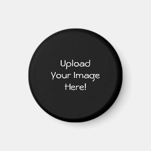 Magnet rond de Téléchargement-Votre-Propre-Photo