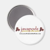 Magnet rond Java Podz (Recto/Verso)