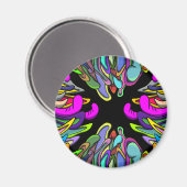 Magnet rond motif 243X2 (Recto/Verso)