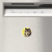 Magnet rond Wolf (In Situ (Lave-vaisselle))