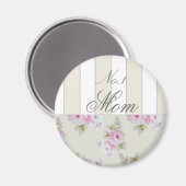 Magnet rose et bande (Recto/Verso)