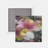 Magnet Rose Lily Beauté (Recto/Verso)