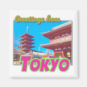 Magnet "Salutations de Tokyo"