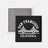 Magnet San Francisco California (Recto/Verso)
