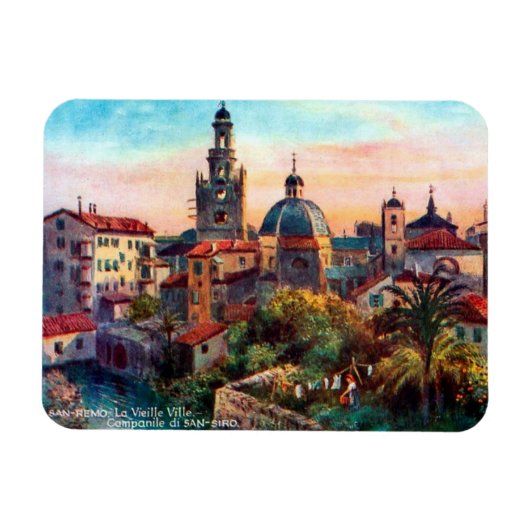 Magnet - San Remo, Italie (Horizontal)