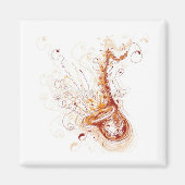 Magnet saxophone (Devant)