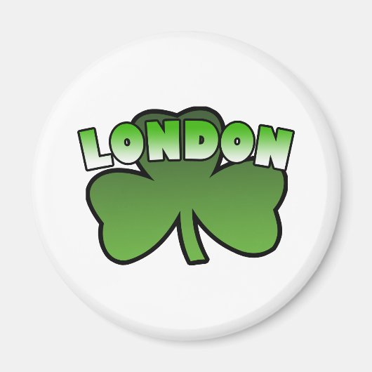 Magnet Shamrock de Londres (Devant)