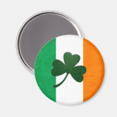 Magnet Shamrock irlandais (Recto/Verso)
