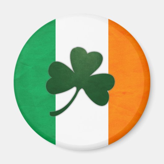 Magnet Shamrock irlandais (Devant)
