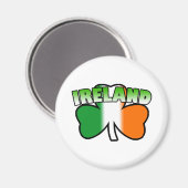 Magnet Shamrock irlandais (Recto/Verso)