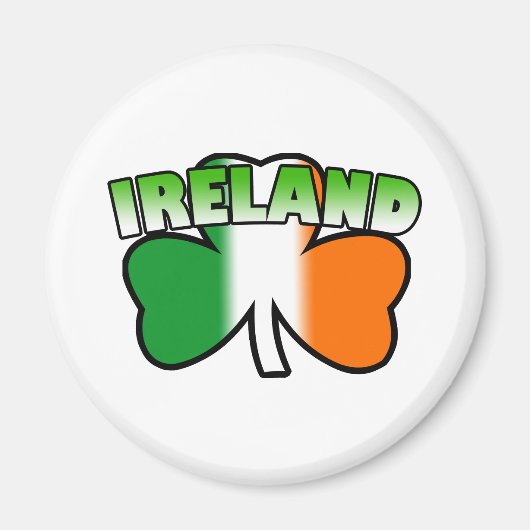 Magnet Shamrock irlandais (Devant)