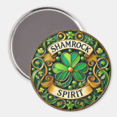 Magnet shamrock Spirit (Recto/Verso)