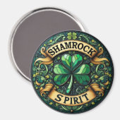 Magnet shamrock Spirit (Recto/Verso)