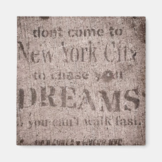 Magnet "Sidewalk Dreams-Little Italy, NYC"