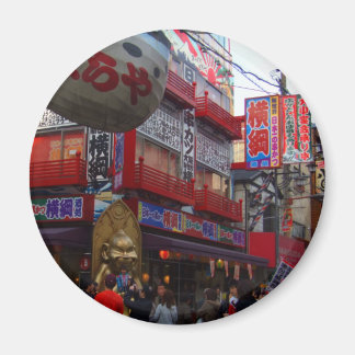 Magnet Sjabloon SHINSEKAI in Osaka 03 Magneet