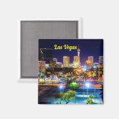 Magnet Skyline de Las Vegas (Recto/Verso)