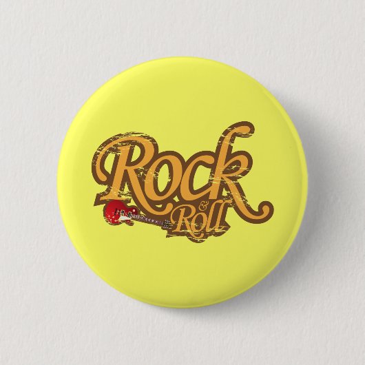  Magnet, Sleutelhanger, Button - Rock 'n Roll (Voorkant)
