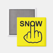 Magnet Sneeuwlip Magneet (Voorkant / Achterkant)