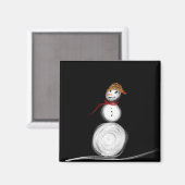 Magnet Snowman (Recto/Verso)