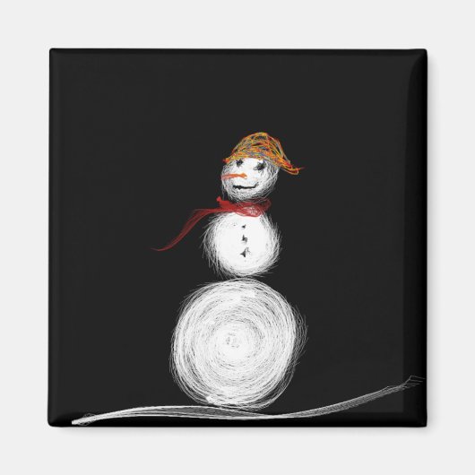 Magnet Snowman (Devant)